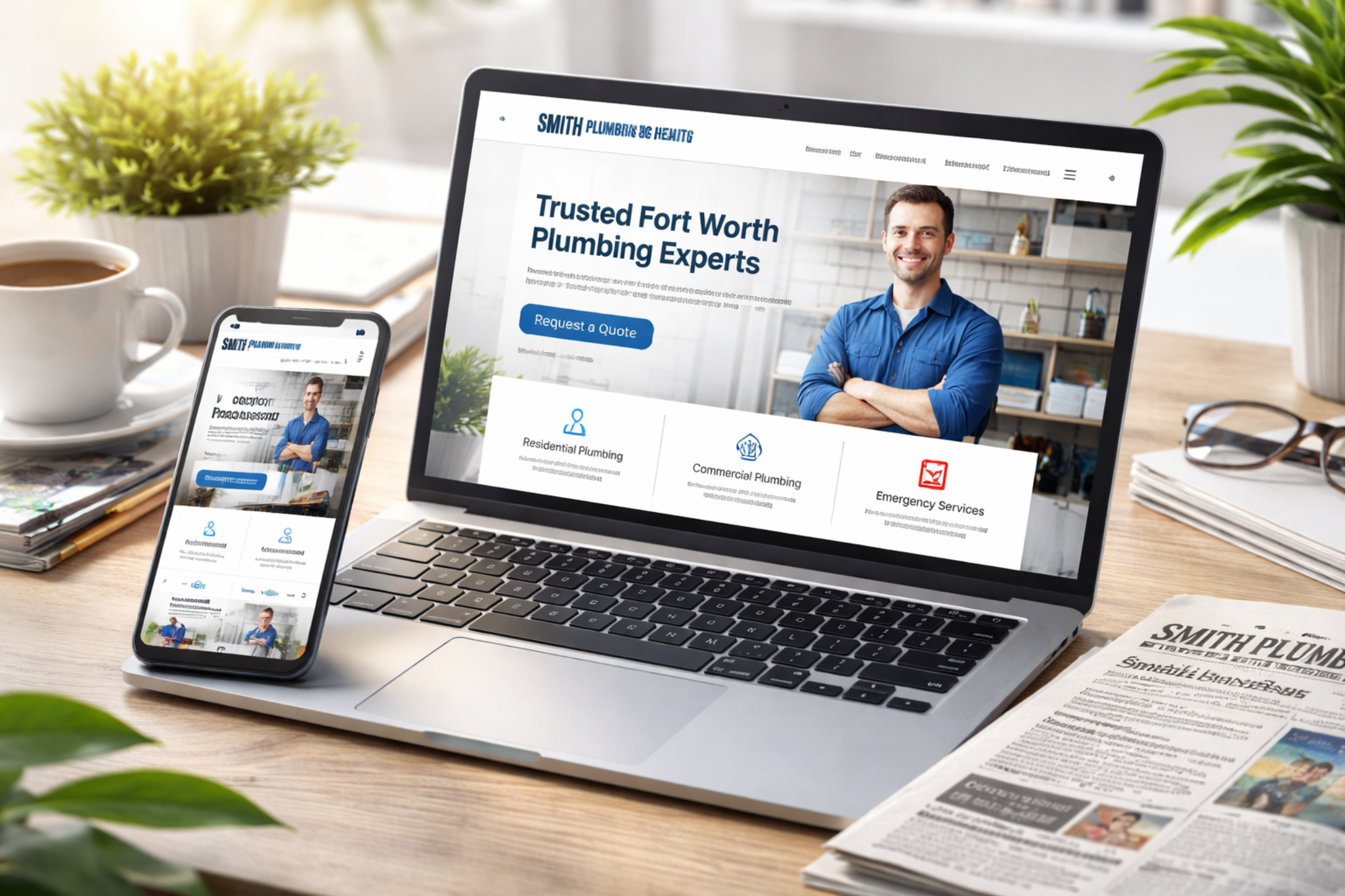 Small Business Website Packages for Fort Worth businesses